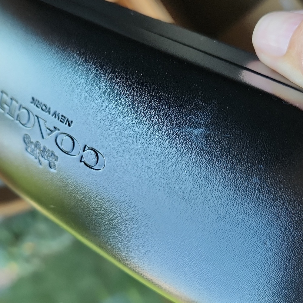Coach glasses hard case black - Picture 6 of 11
